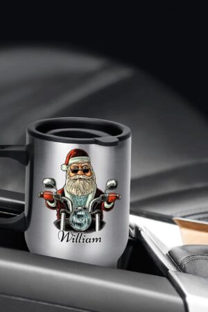 Stainless Steel Travel Coffee Mug (14 oz)