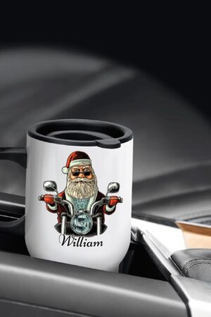 Stainless Steel Travel Coffee Mug (14 oz)