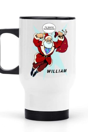 Stainless Steel Travel Coffee Mug (14 oz)