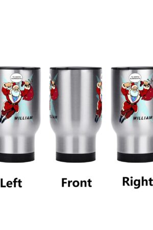 Stainless Steel Travel Coffee Mug (14 oz)