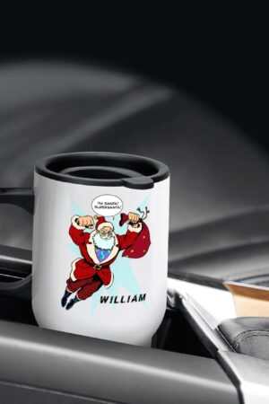 Stainless Steel Travel Coffee Mug (14 oz)