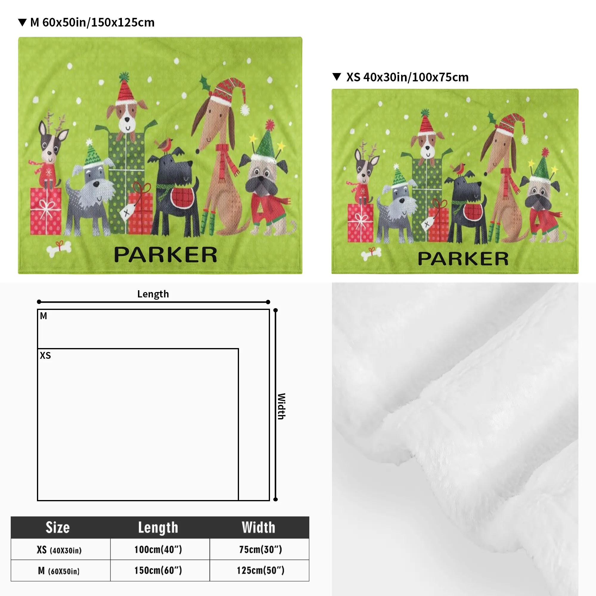 Pets Packable Flannel Blankets - Image 7