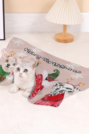 Pets Packable Flannel Blankets