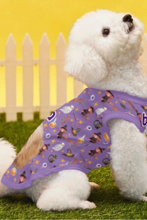 Animal Print Pet Shirt Clothing for Small Medium Dogs Cats