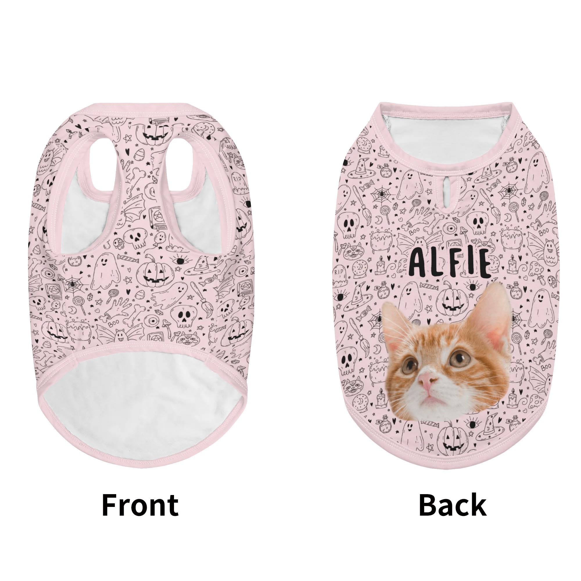 Animal Print Pet Shirt Clothing for Small Medium Dogs Cats - Image 9