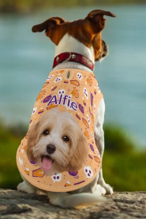 Animal Print Pet Shirt Clothing for Small Medium Dogs Cats