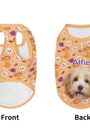 Animal Print Pet Shirt Clothing for Small Medium Dogs Cats