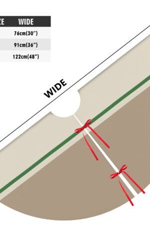 Merry Christmas Snowflake Tree Skirt for Xmas Decor Home 3 Sizes