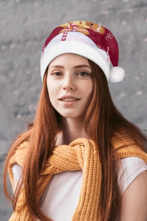 All Over Print Unisex Christmas Santa Hats