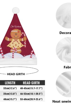 All Over Print Unisex Christmas Santa Hats