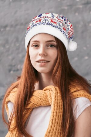 All Over Print Unisex Christmas Santa Hats