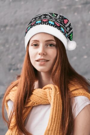 All Over Print Unisex Christmas Santa Hats