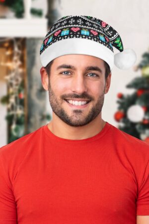 All Over Print Unisex Christmas Santa Hats