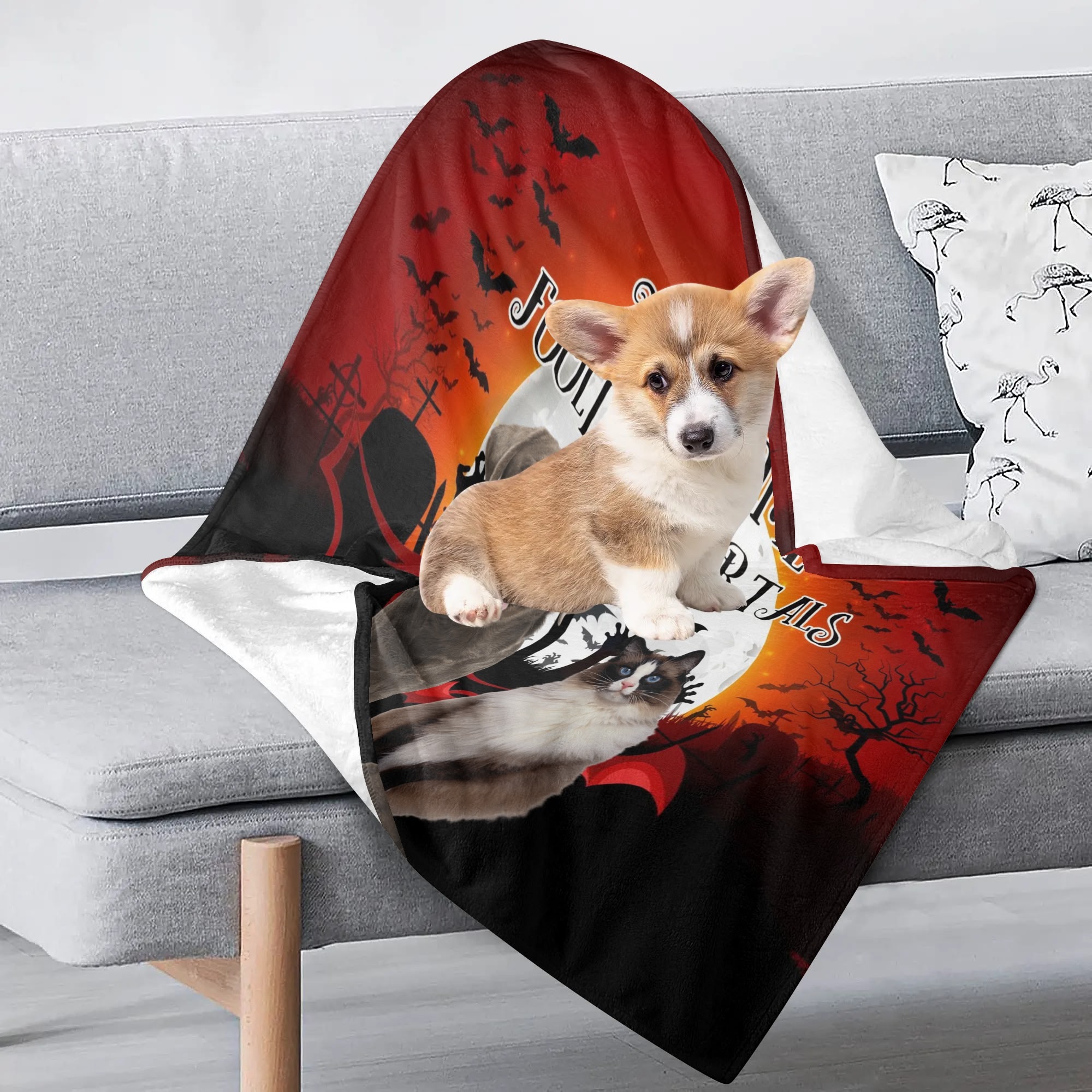 Pets Packable Flannel Blankets - Image 3