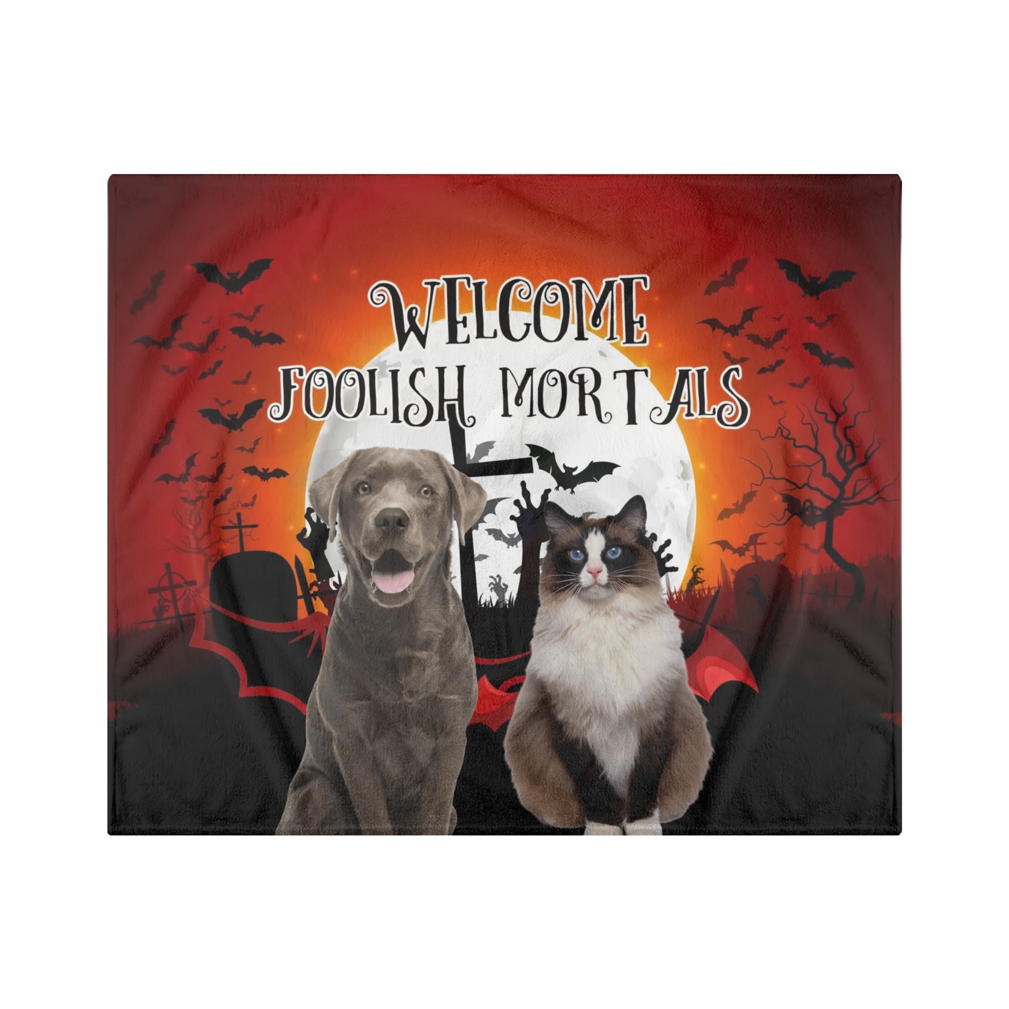 Pets Packable Flannel Blankets - Image 6