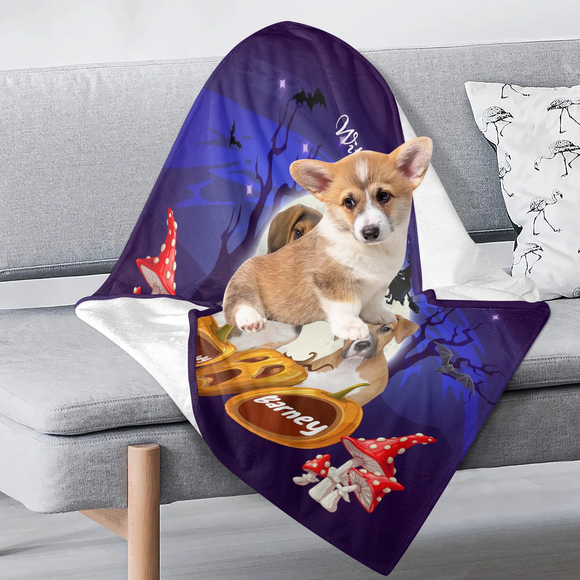 Pets Packable Flannel Blankets - Image 3