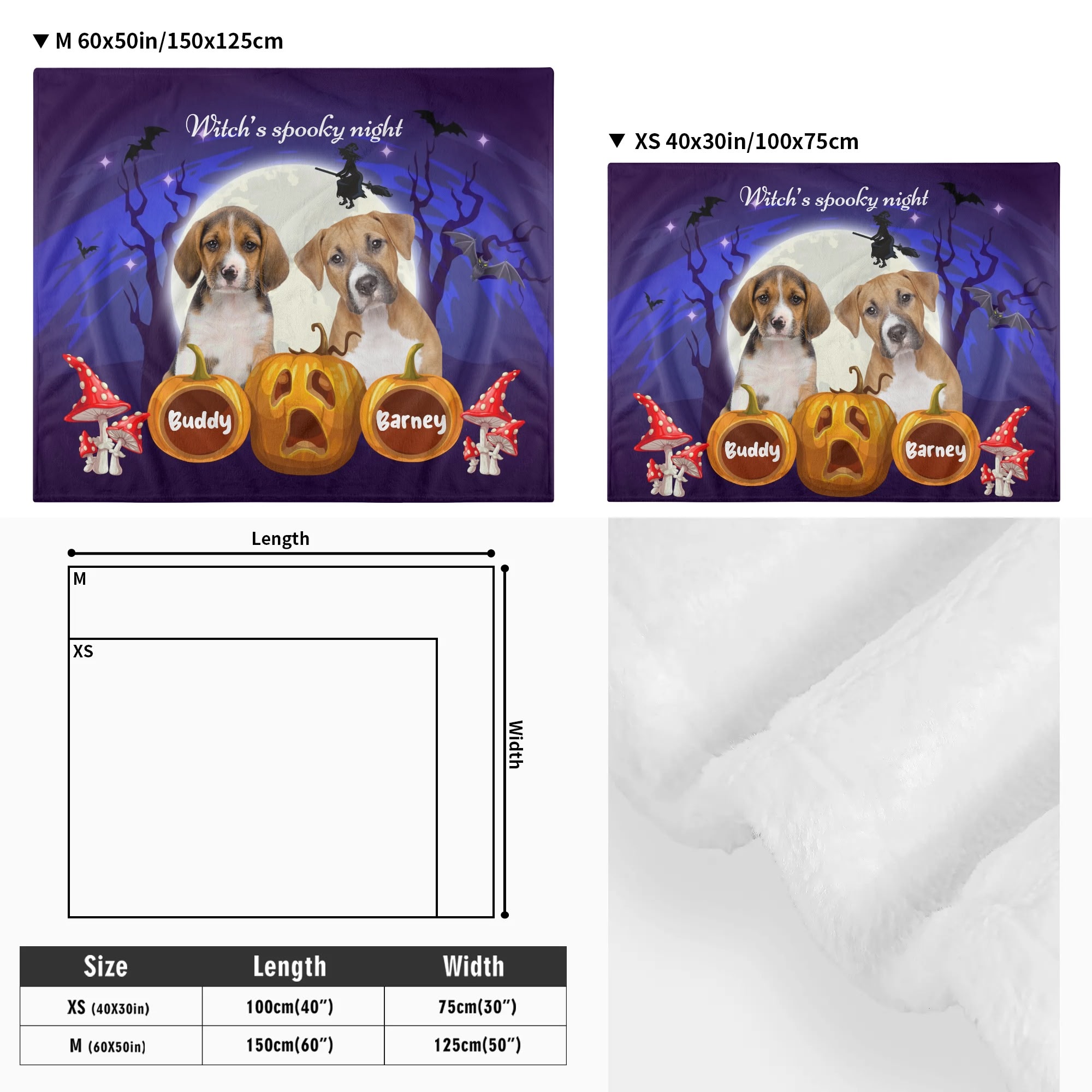 Pets Packable Flannel Blankets - Image 7