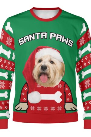 Unisex Custom Winter Christmas Pullover Sweatshirt