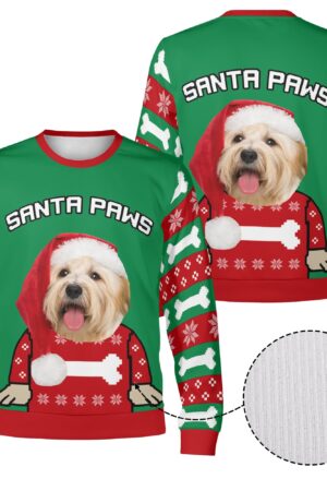 Unisex Custom Winter Christmas Pullover Sweatshirt