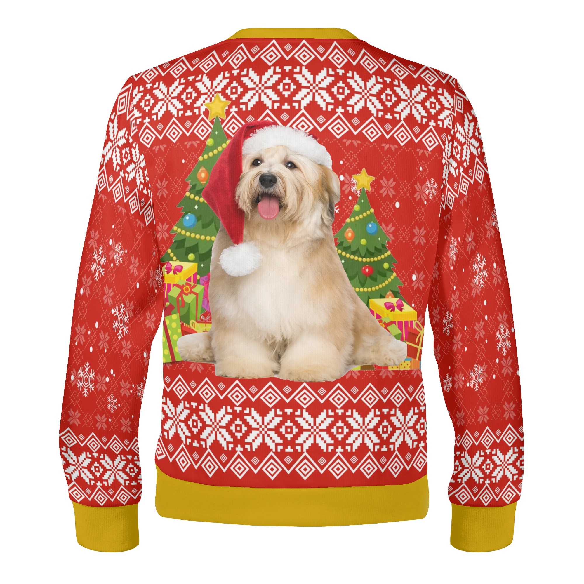 Unisex Custom Winter Christmas Pullover Sweatshirt - Image 3