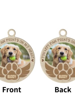 Personalized  Laser Metal Alloy Dog ID Tag