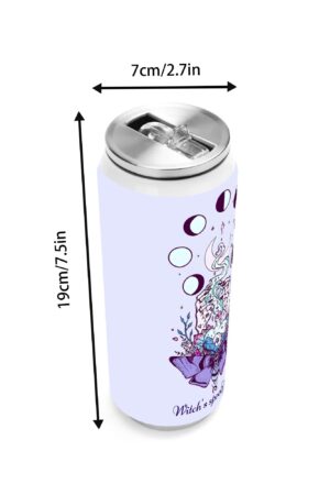 500ml Stainless Steel Cola Can Shaped Coke Cups Travel Tumbler