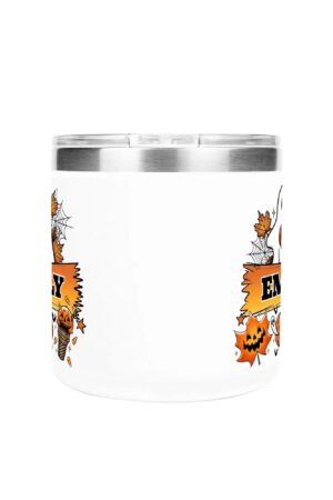 Personalized 14oz Stainless Steel Coffee Mug Coffee Cup with Lid and Handle