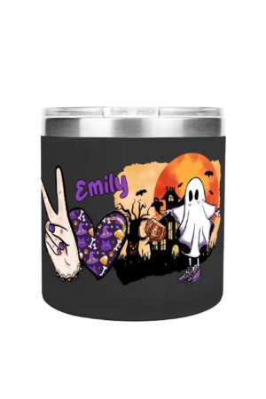 Personalized 14oz Stainless Steel Coffee Mug Coffee Cup with Lid and Handle