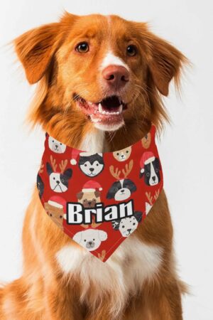 Animal Scarf Pet Adjustable Bandanas for Dogs Cats