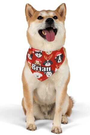 Animal Scarf Pet Adjustable Bandanas for Dogs Cats