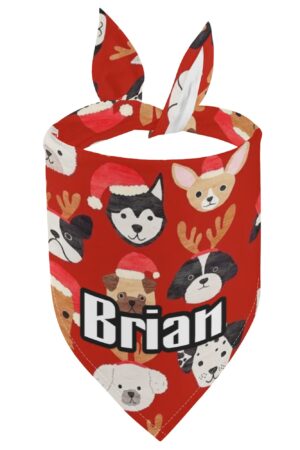 Animal Scarf Pet Adjustable Bandanas for Dogs Cats