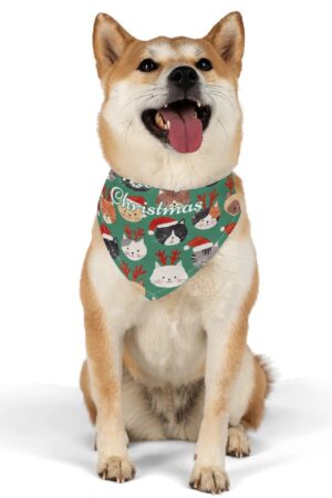 Animal Scarf Pet Adjustable Bandanas for Dogs Cats