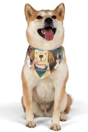 Animal Scarf Pet Adjustable Bandanas for Dogs Cats