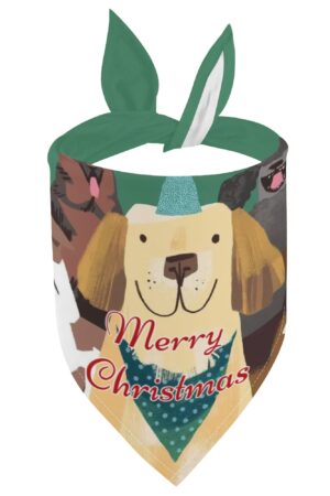 Animal Scarf Pet Adjustable Bandanas for Dogs Cats