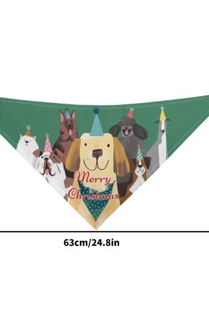 Animal Scarf Pet Adjustable Bandanas for Dogs Cats