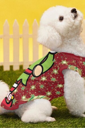 Animal Print Pet Shirt Clothing for Small Medium Dogs Cats