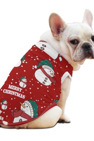 Animal Print Pet Shirt Clothing for Small Medium Dogs Cats