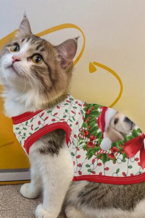 Animal Print Pet Shirt Clothing for Small Medium Dogs Cats