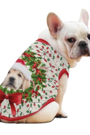 Animal Print Pet Shirt Clothing for Small Medium Dogs Cats