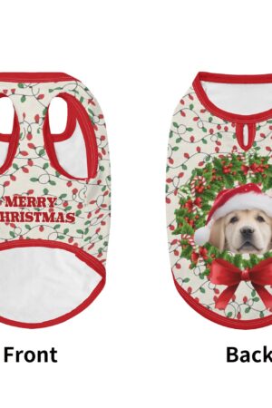 Animal Print Pet Shirt Clothing for Small Medium Dogs Cats