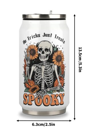 300ml Stainless Steel Cola Can Shaped Coke Cups Travel Tumbler