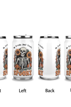 300ml Stainless Steel Cola Can Shaped Coke Cups Travel Tumbler