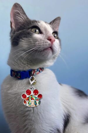 Decor Cat Dog Paw Jewelry Pet Collar Pendants