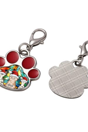 Decor Cat Dog Paw Jewelry Pet Collar Pendants