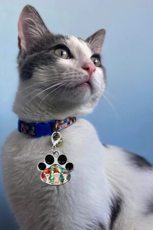 Decor Cat Dog Paw Jewelry Pet Collar Pendants