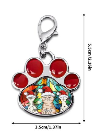 Decor Cat Dog Paw Jewelry Pet Collar Pendants