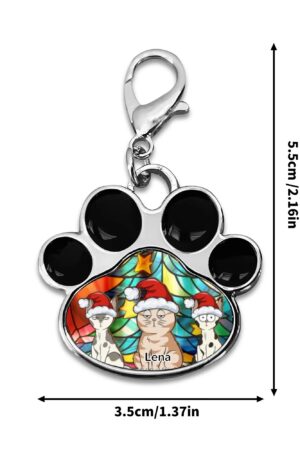 Decor Cat Dog Paw Jewelry Pet Collar Pendants