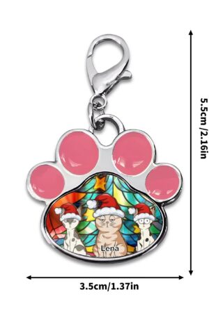 Decor Cat Dog Paw Jewelry Pet Collar Pendants