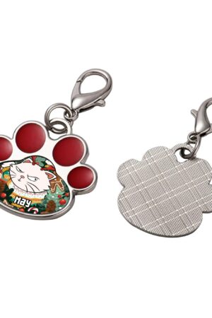 Decor Cat Dog Paw Jewelry Pet Collar Pendants