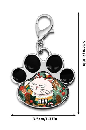 Decor Cat Dog Paw Jewelry Pet Collar Pendants